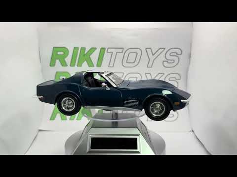 Chevrolet Corvette Maisto 1/24 Blu metallizzato 1970
