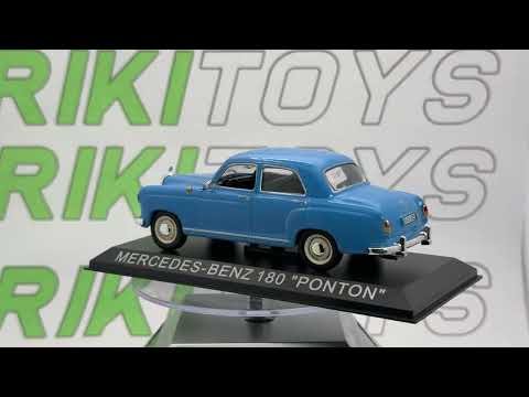 Mercedes Benz 180 Ponton Edicola 1/43 Azzurro