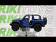Jeep Wrangler Kinsmart 1/34 Blu metallizzato 2018
