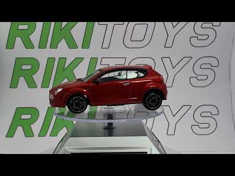 Alfa Romeo Mito Burago 1/43 Rosso metallizzato 2009