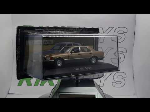 Mercedes Benz 500 SE W 126 Atlas 1/43 Oro metallizzato 1979