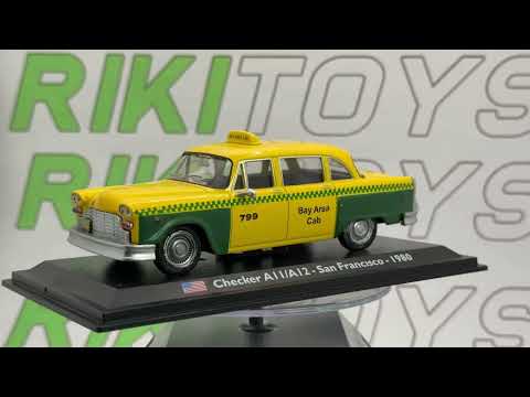 Checker Taxi Edicola 1/43 Giallo