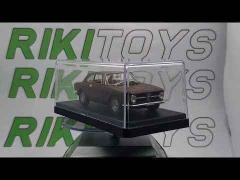 Alfa Romeo Giulia GT Junior Solido 1/43 Marrone 1971