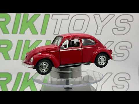 Volkswagen Maggiolino Welly 1/35 Rosso