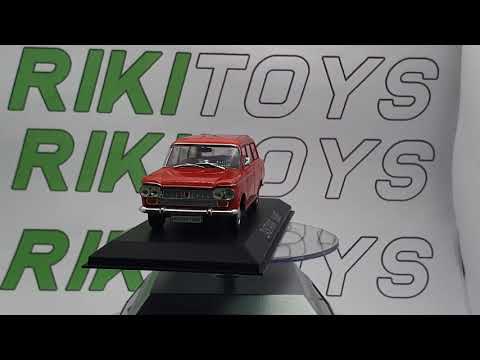 Fiat-Zastava 1500 F Edicola 1/43 Rosso