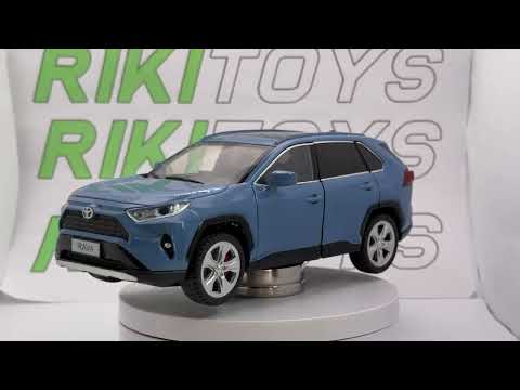 Toyota Rav 4 Kingstoy 1/24 Celeste 2018