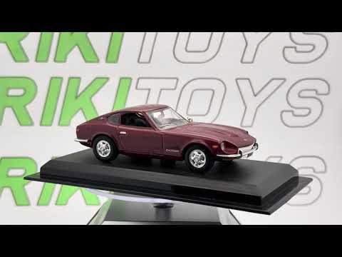 Datsun 240 Z Del Prado 1/43 Rosso scuro