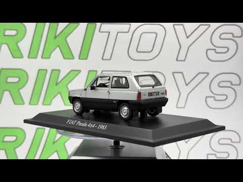 Fiat Panda 4X4 Norev 1/43 Argento 1983