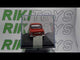 Fiat 850 Edicola 1/43 Rosso 1967