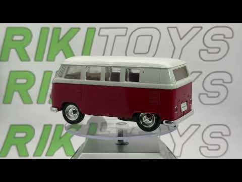 Volkswagen T1 Promiscuo Welly 1/35 Rosso