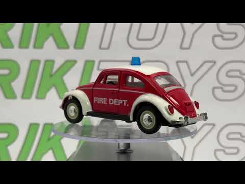 Volkswagen Maggiolino  Fire Dept.  1/40 Rosso