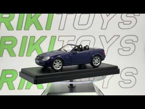 Mercedes Benz SLK 320 R 170 Edicola 1/43 Blu 1997