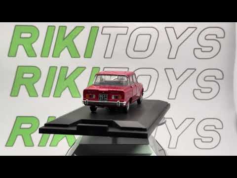 Alfa Romeo Giulia Super 1600 Edison 1/43 Rosso 1970