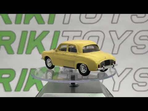 Renault Dauphine Del Prado 1/43 Giallo scuro