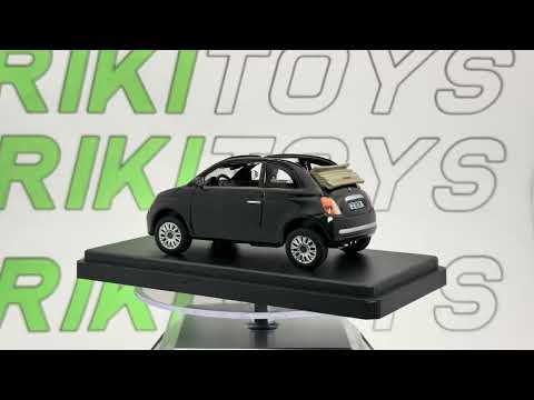 Fiat 500 C Norev 1/43 Nero 2010