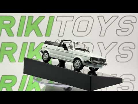 Volkswagen  Golf 1 Cabrio Edicola 1/43 Bianco 1978