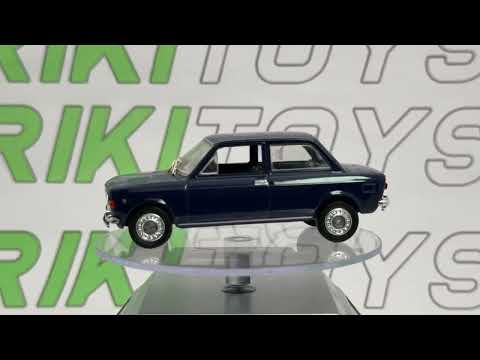 Fiat 128 2 porte Norev 1/43 Blu 1969