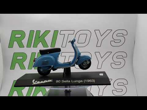 Piaggio Vespa 90 Maisto 1/24 Azzurro 1963
