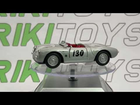 Porsche 550 A Spyder Cararama 1/43 Argento 1955