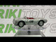 Porsche 550 A Spyder Cararama 1/43 Argento 1955