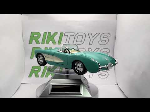 Chevrolet Corvette Maisto 1/24 Verdeazzurro 1957