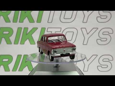 Moskwich 408 Edicola 1/43 Rosso