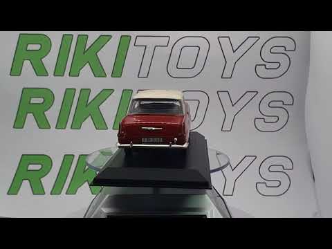 Opel Rekord P2 Edicola 1/43 Rosso