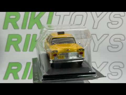 Checker Taxi NYC Edicola 1/43 Giallo 1980