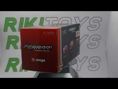 Ferrari 599 XX Burago 1/43 Rosso 2009