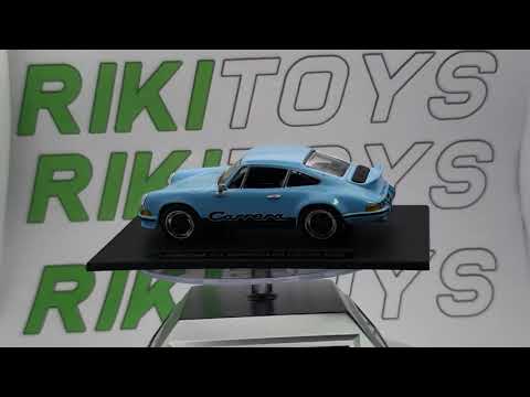 Porsche 911 RS 2.7 Edicola 1/43 Azzurro 1973