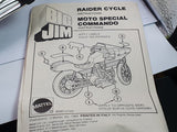 Raider Cycle Mattel Beige - RikiToys - Mattel#