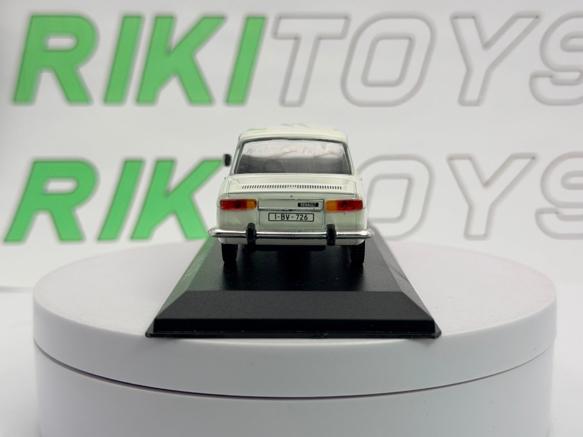 Renault 10 Major Edicola 1/43 Bianco 1969 - RikiToys - Edicola