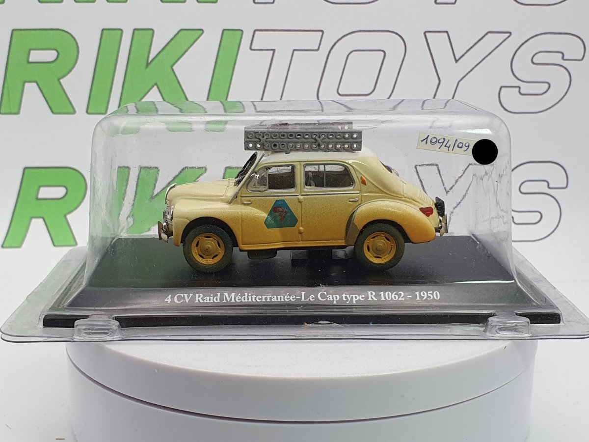Renault 4 CV Raid Eligor 1/43 Beige 1950 - RikiToys - Eligor