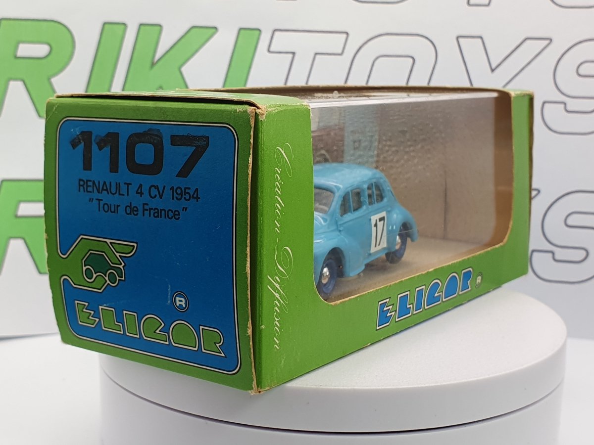 Renault 4 CV Tour de France (1954) Eligor 1/43 - RikiToys - Eligor#