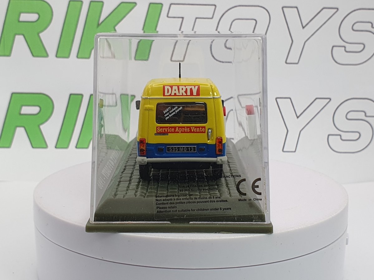 Renault 4 F6 Edicola 1/43 Blu 1986 - RikiToys - Edicola#