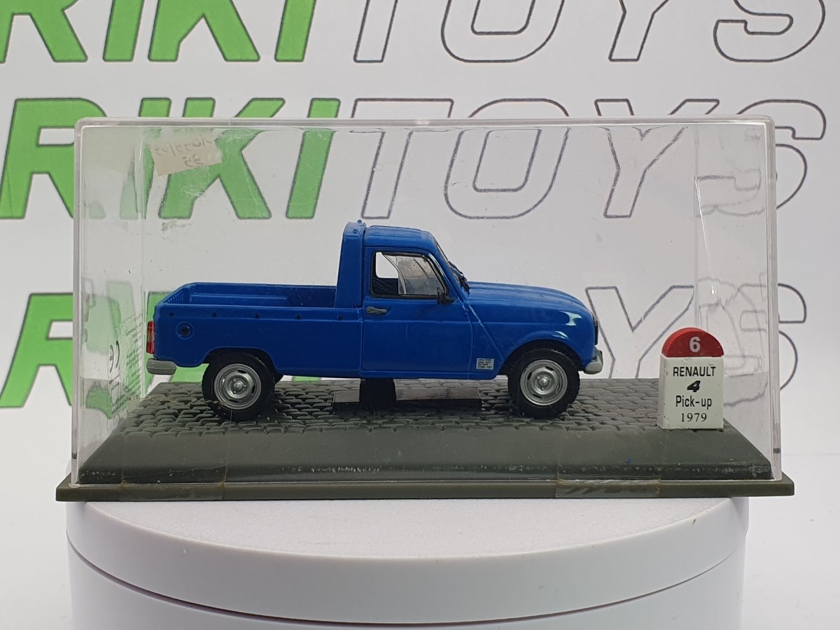 Renault 4 Pick Up Edicola 1/43 Blu 1979 - RikiToys - Edicola