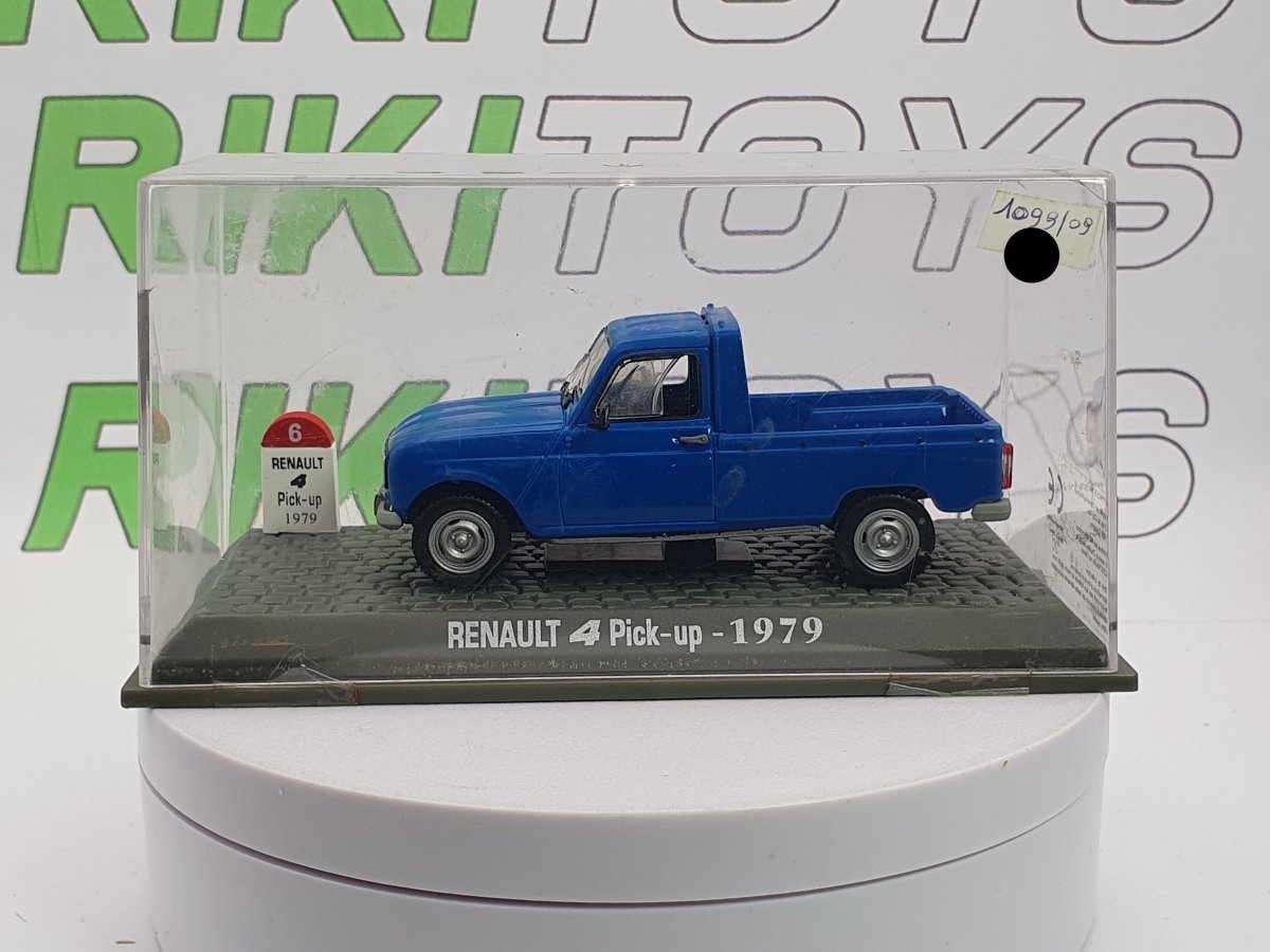 Renault 4 Pick Up Edicola 1/43 Blu 1979 - RikiToys - Edicola