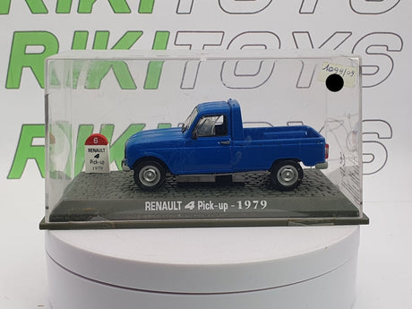 Renault 4 Pick Up Edicola 1/43 Blu 1979 - RikiToys - Edicola