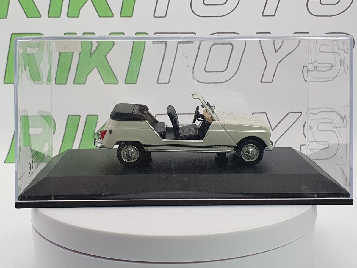 Renault 4 Plein Air Edicola 1/43 Beige 1968 - RikiToys - Edicola