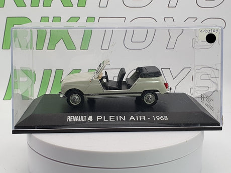 Renault 4 Plein Air Edicola 1/43 Beige 1968 - RikiToys - Edicola