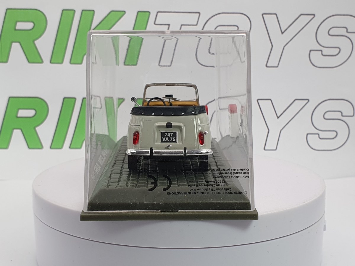 Renault 4 Plein Air Edicola 1/43 Grigio 1968 - RikiToys - Edicola#