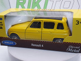Renault 4 Welly 1/40 Giallo - RikiToys - Welly