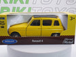 Renault 4 Welly 1/40 Giallo - RikiToys - Welly
