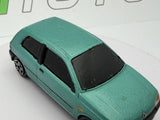Renault Clio 1 Burago 1/43 Verde 1990 - RikiToys - Burago