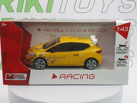 Renault Clio RS Cup MondoMotors 1/43 Giallo - RikiToys - MondoMotors