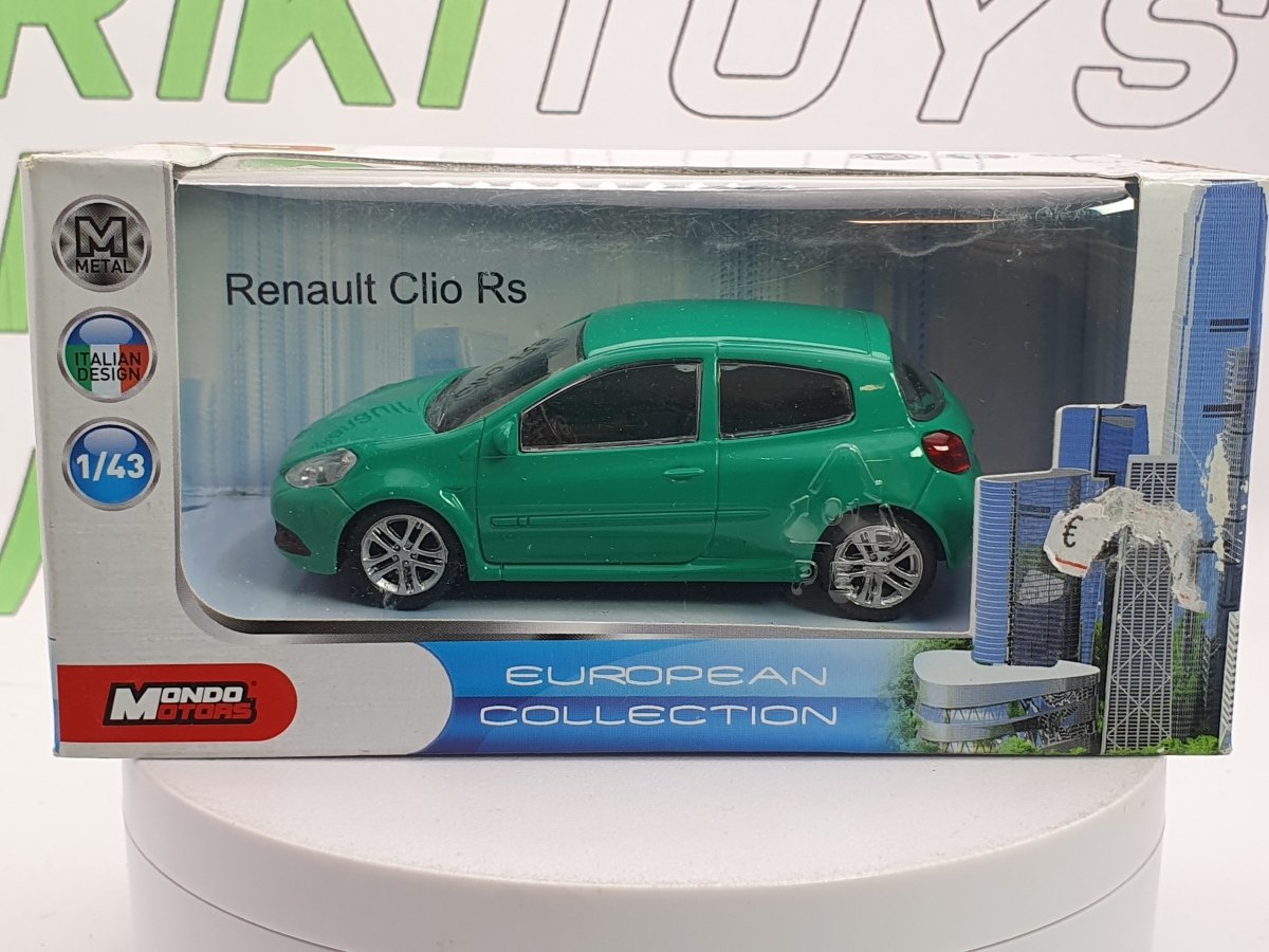 Renault Clio RS MondoMotors 1/43 Verde - RikiToys - MondoMotors