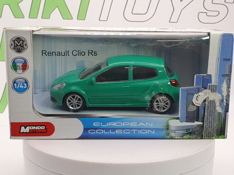 Renault Clio RS MondoMotors 1/43 Verde - RikiToys - MondoMotors