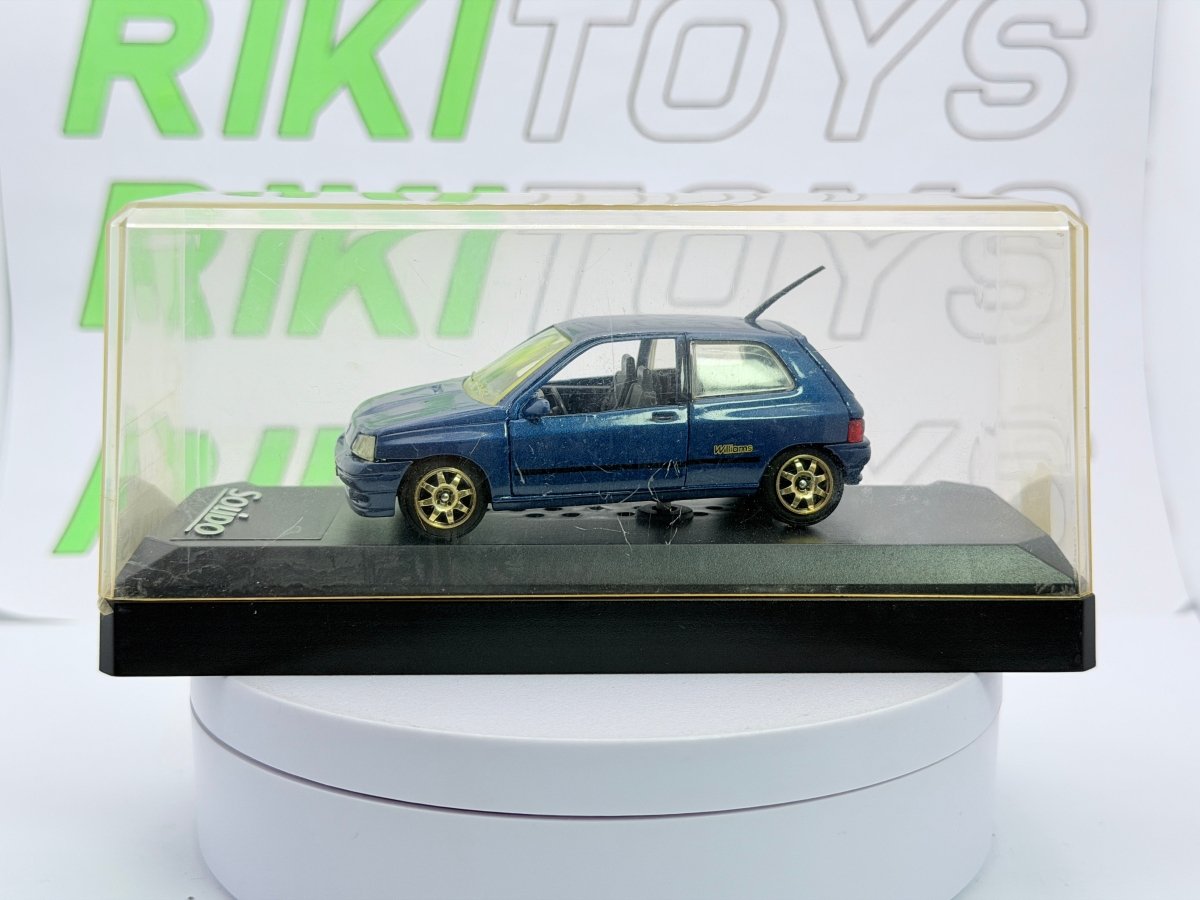 Renault Clio Williams Solido 1/43 Blu metallizzato 1995 - RikiToys - Solido