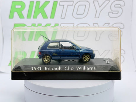 Renault Clio Williams Solido 1/43 Blu metallizzato 1995 - RikiToys - Solido