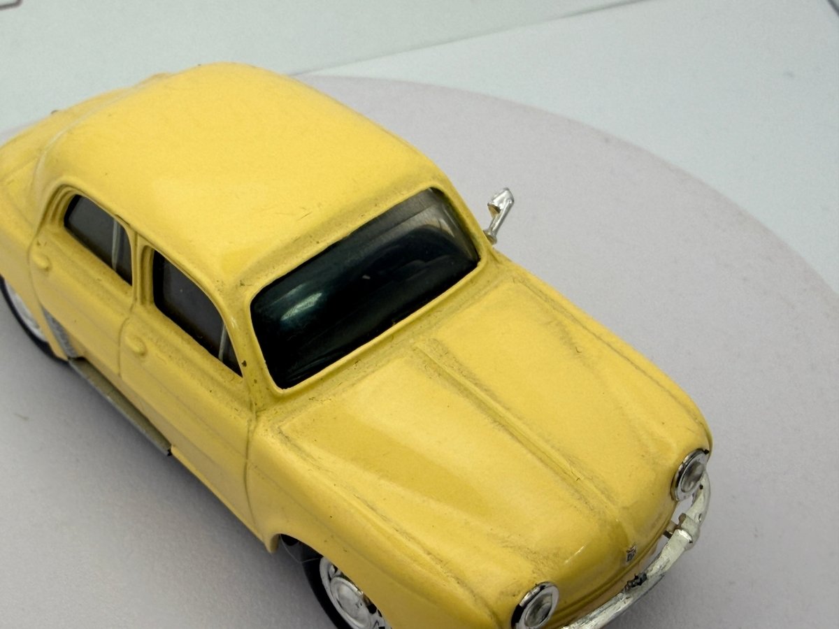 Renault Dauphine Del Prado 1/43 Giallo scuro - RikiToys - Del Prado